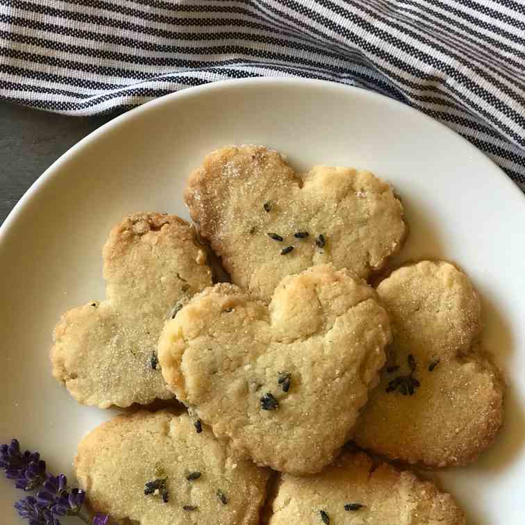 Lavender Shortbread