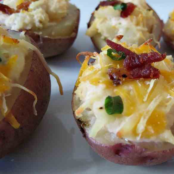 Loaded Baked Potato Skins