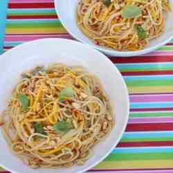 Zucchini & Lemon Spaghetti