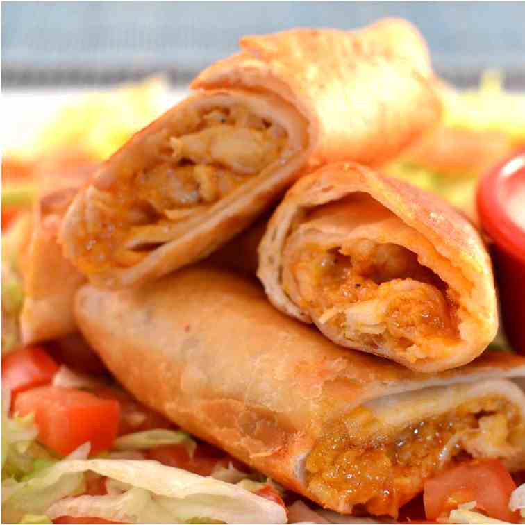 Firecracker Chicken Wraps