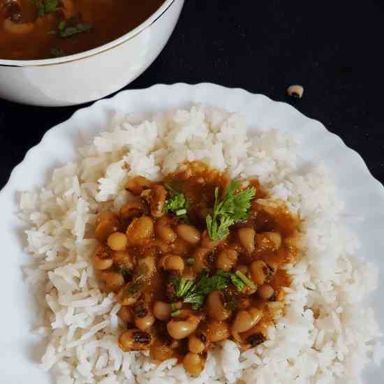 Lobia-Vegan black-eyed  bean curry