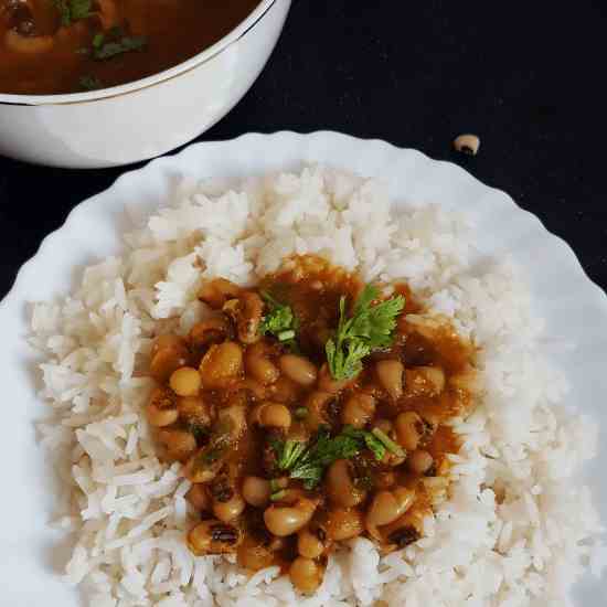 Lobia-Vegan black-eyed bean curry