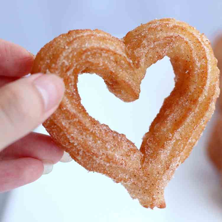 Love Heart Churros