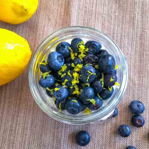 Blueberry Lemon Poppy Seed Overnight Oats