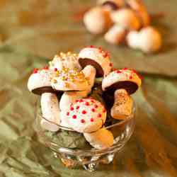 Homemade Meringue Mushrooms