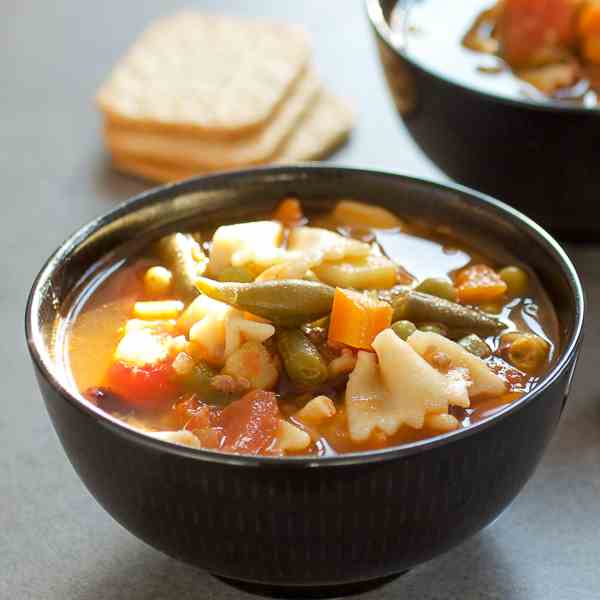 Minestrone soup