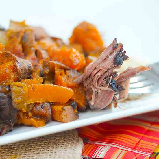 Slow Cooker Maple Roast