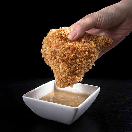Crispy Pressure Cooker Chicken - Gravy