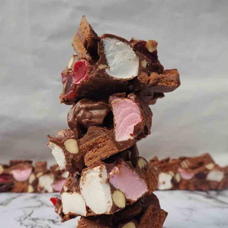 Tim tam rocky road