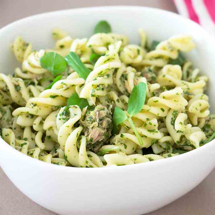 Tuna and Pesto Pasta