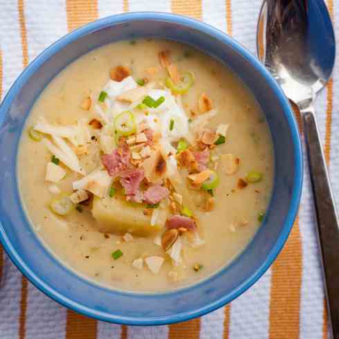 Baked potato soup