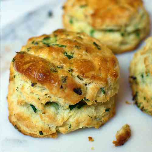 Chive Biscuits