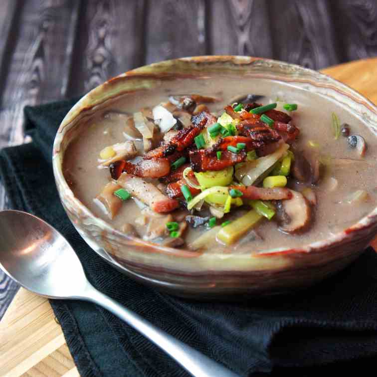 Paleo Cream of Mushroom Soup