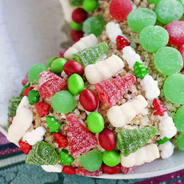 Rice Krispie Treat Stocking