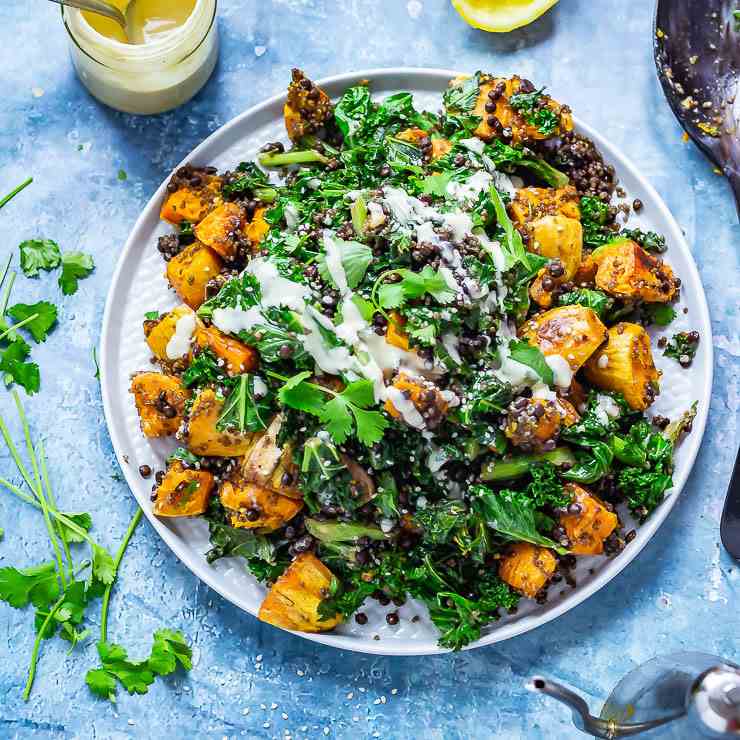 Sweet Potato - Quinoa Salad with Sesame