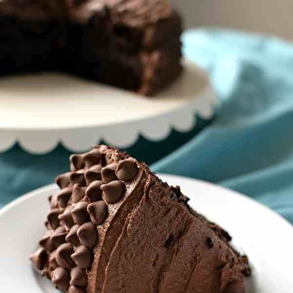 Triple Chocolate Layer Cake