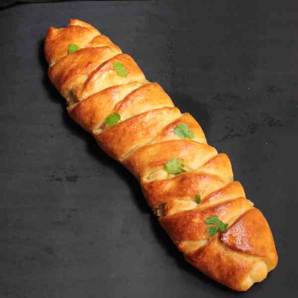 Braided Chicken Bread