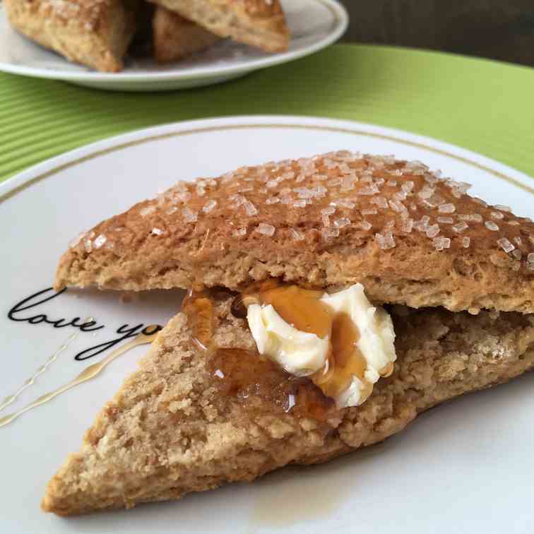 Petite Peanut Butter Scones