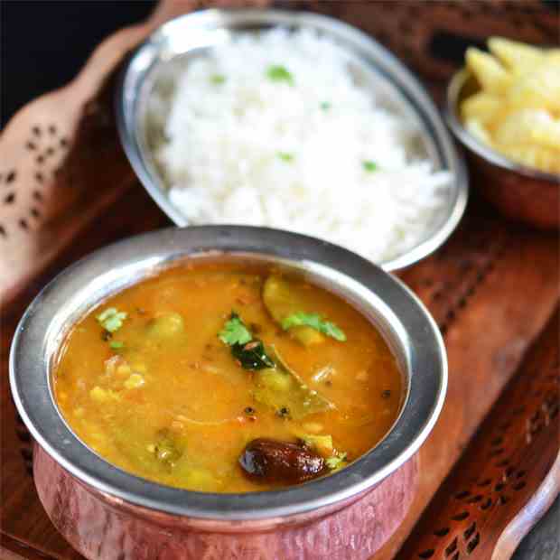 Broad Beans (Avarakkai) Sambar