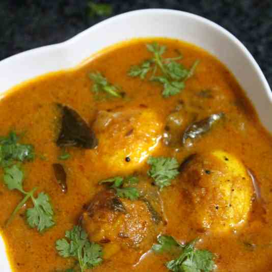 South Indian Egg Curry
