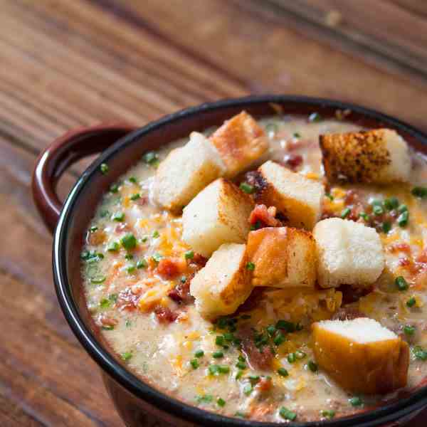 the ultimate cheeseburger soup
