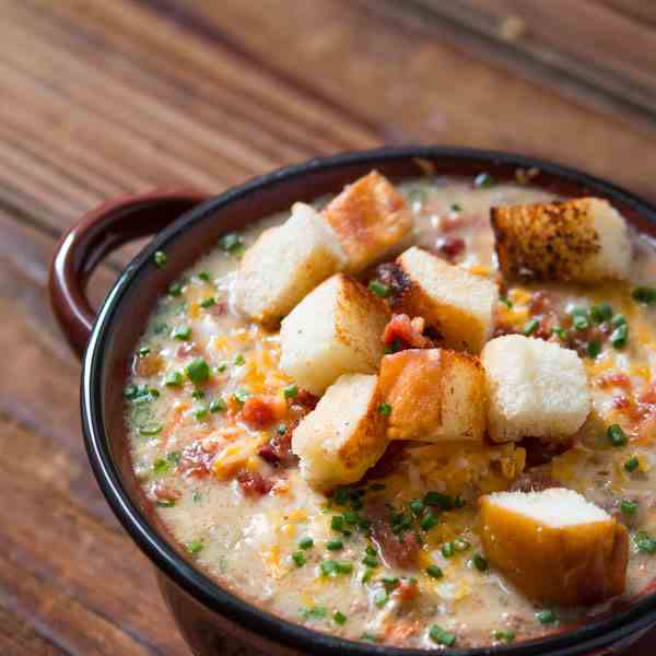 the ultimate cheeseburger soup