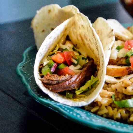 Brown Sugar Chipotle Steak Tacos