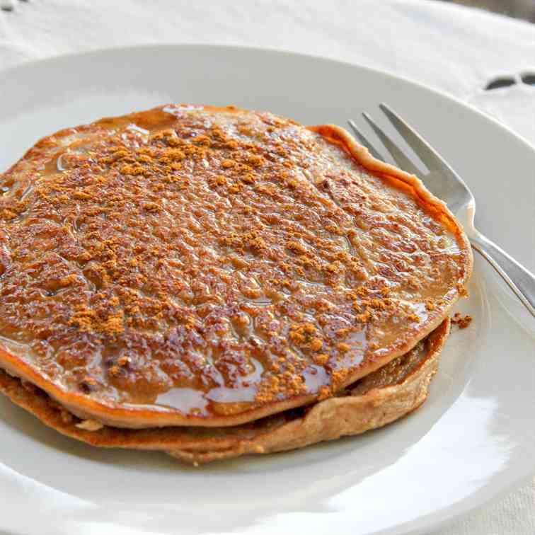 Sweet Potato & Cinnamon Protein Pancakes