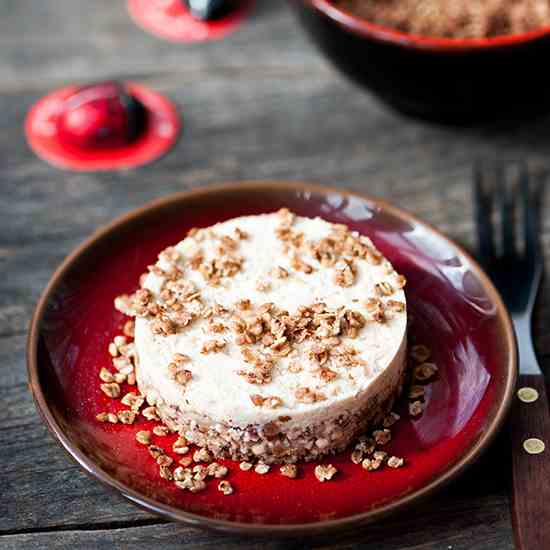 Raw vegan cheese cake