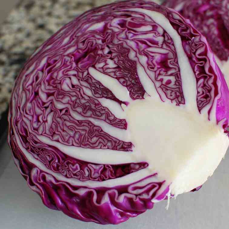 Red Cabbage Slaw