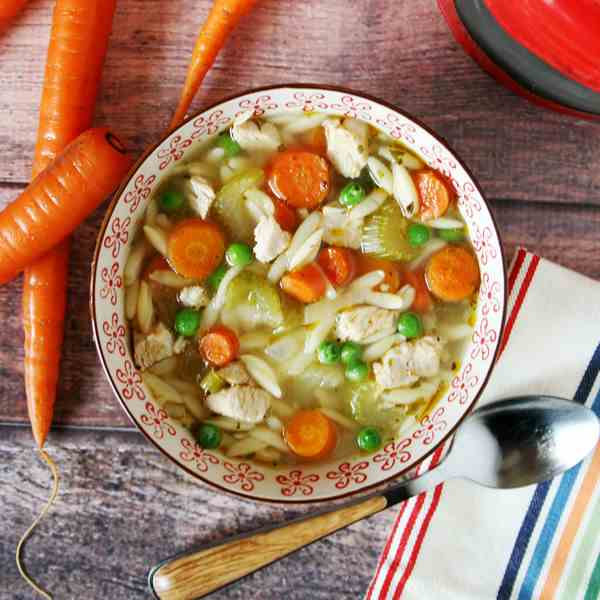 Chicken - Orzo Noodle Soup