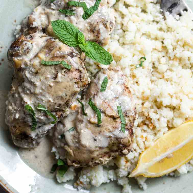 Middle Eastern Slow Cooker Chicken 