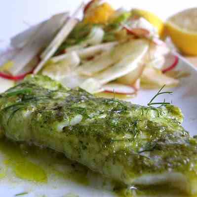 White Fish and Fennel Salad