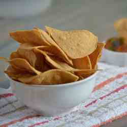 Baked Corn Tortilla Chips Recipe