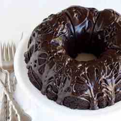 Chocolate Sour Cream Bundt Cake