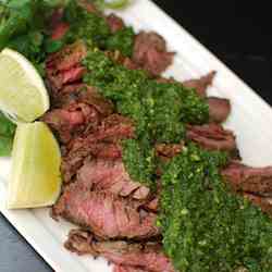 Chimichurri Skirt Steaks