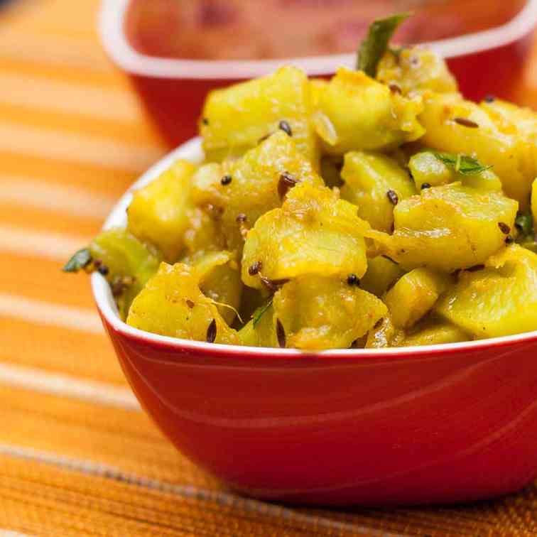 Kaddu Ki Sabzi Recipe