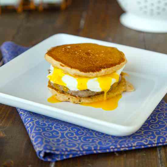 Pancake Breakfast Sandwiches