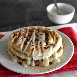 Cinnamon Roll Pancakes