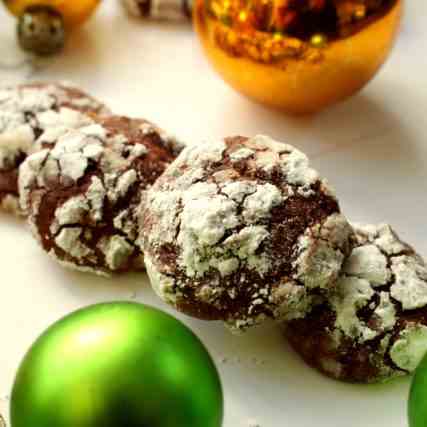 Mocha Snowball Cookies