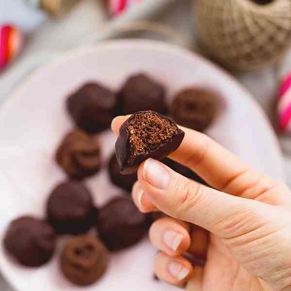 Raw Chocolate Covered Cookies