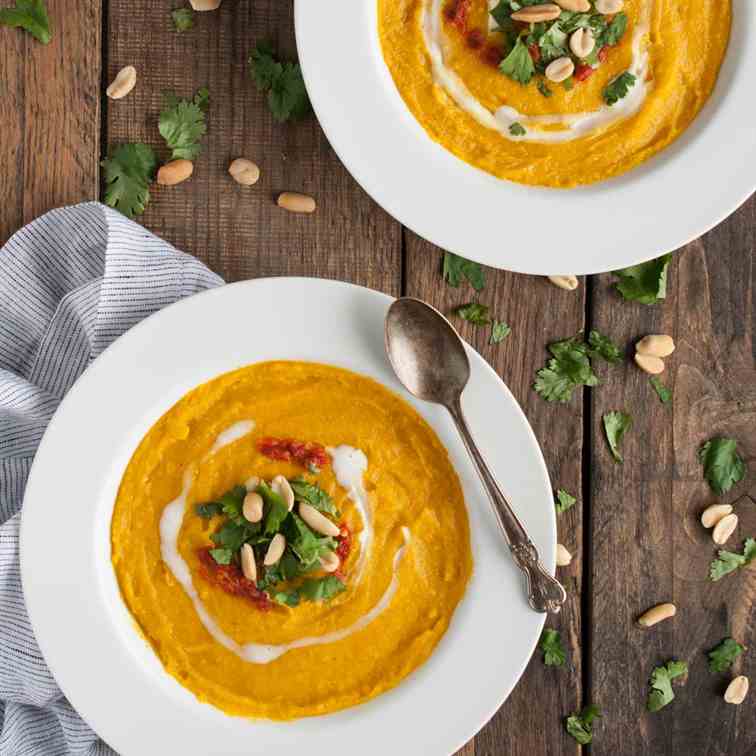 Sweet Meat Squash Soup