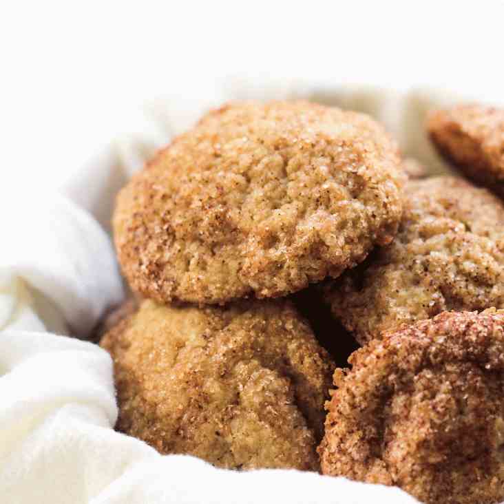 Vegan - Gluten Free Snickerdoodles