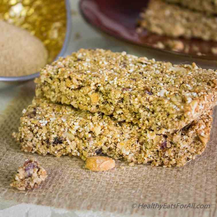 Amaranth Protein Bars