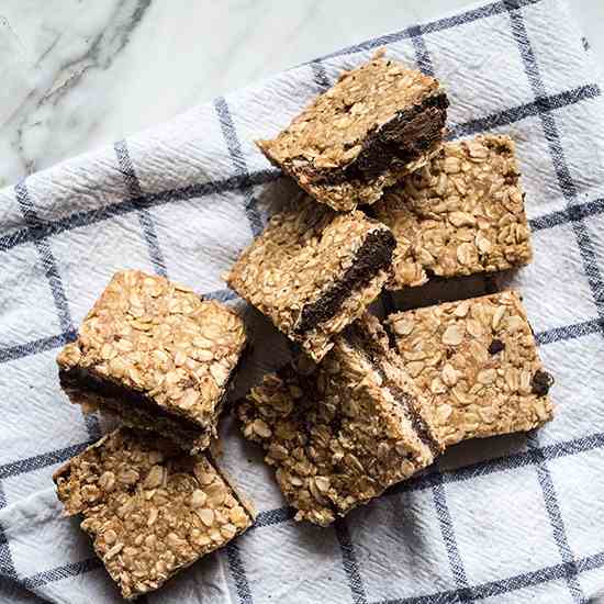 Raw Chocolate Oat Bars