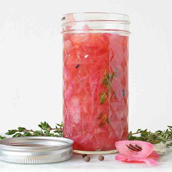 Canned Pickled Red Onions