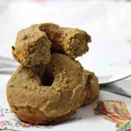 Healthy Chocolate Donuts for One