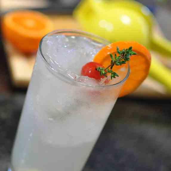 Honey Thyme Tom Collins