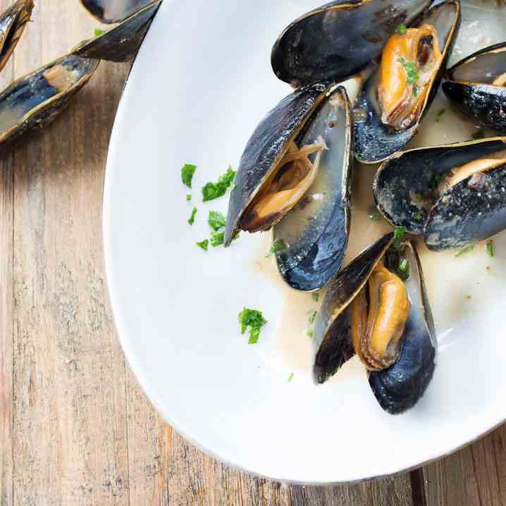 Mussels Marinière