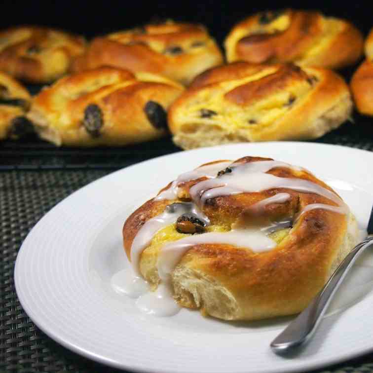 Pain aux raisins